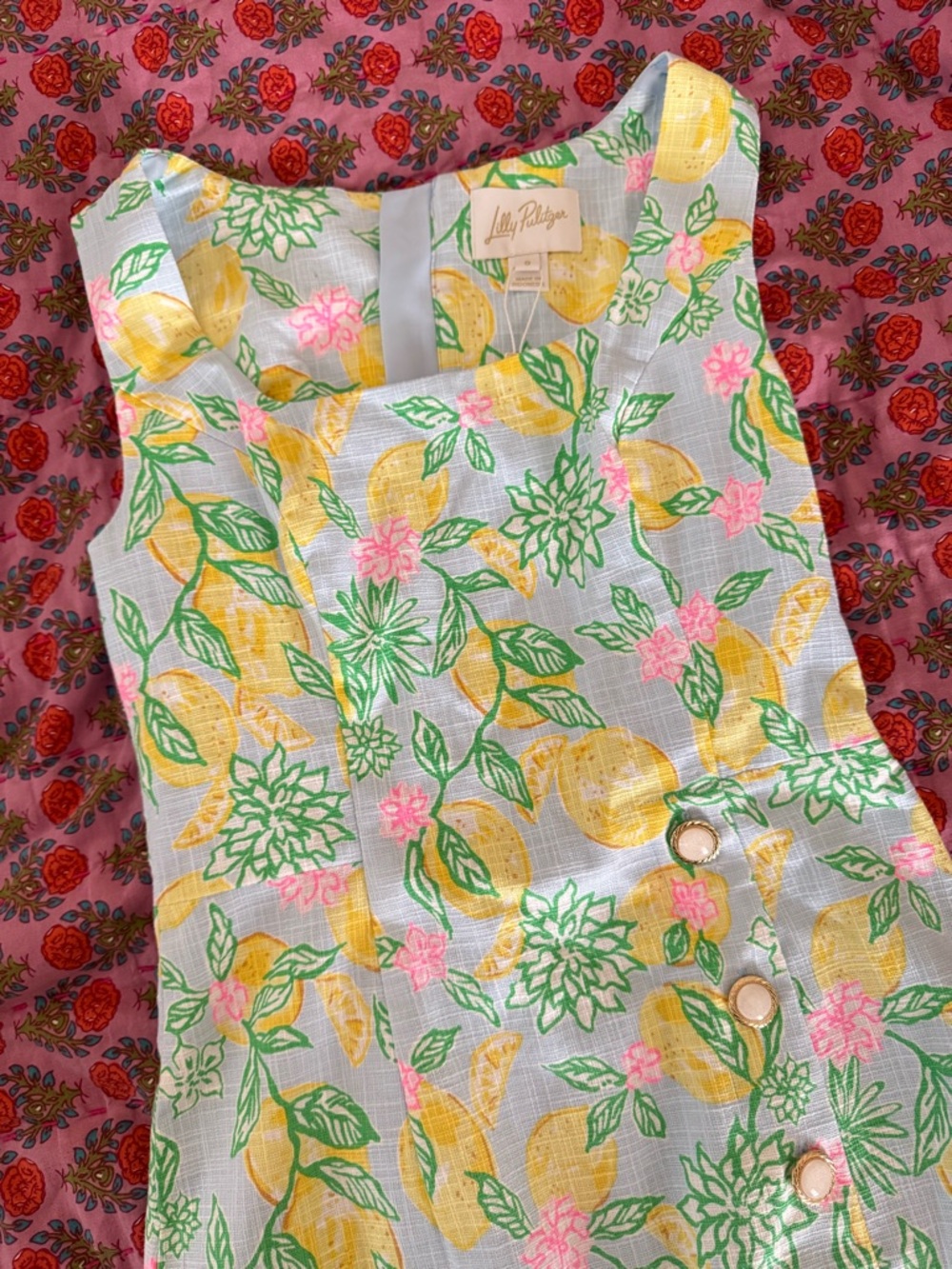 Lilly Pulitzer Kalinara Skirted Romper - Picture 3 of 7
